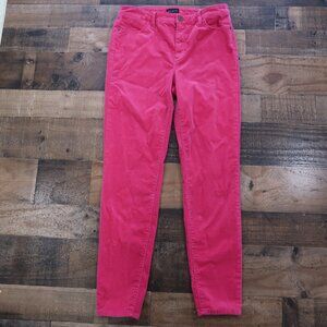 Talbots Womans Size 4 Pink Corduroy Jeggings Pants